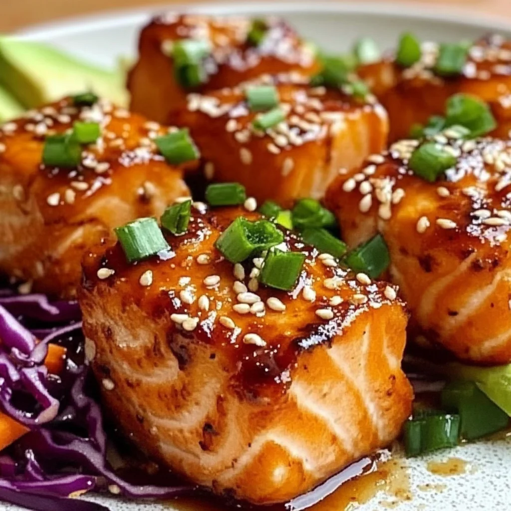 Bang Bang Salmon Bites