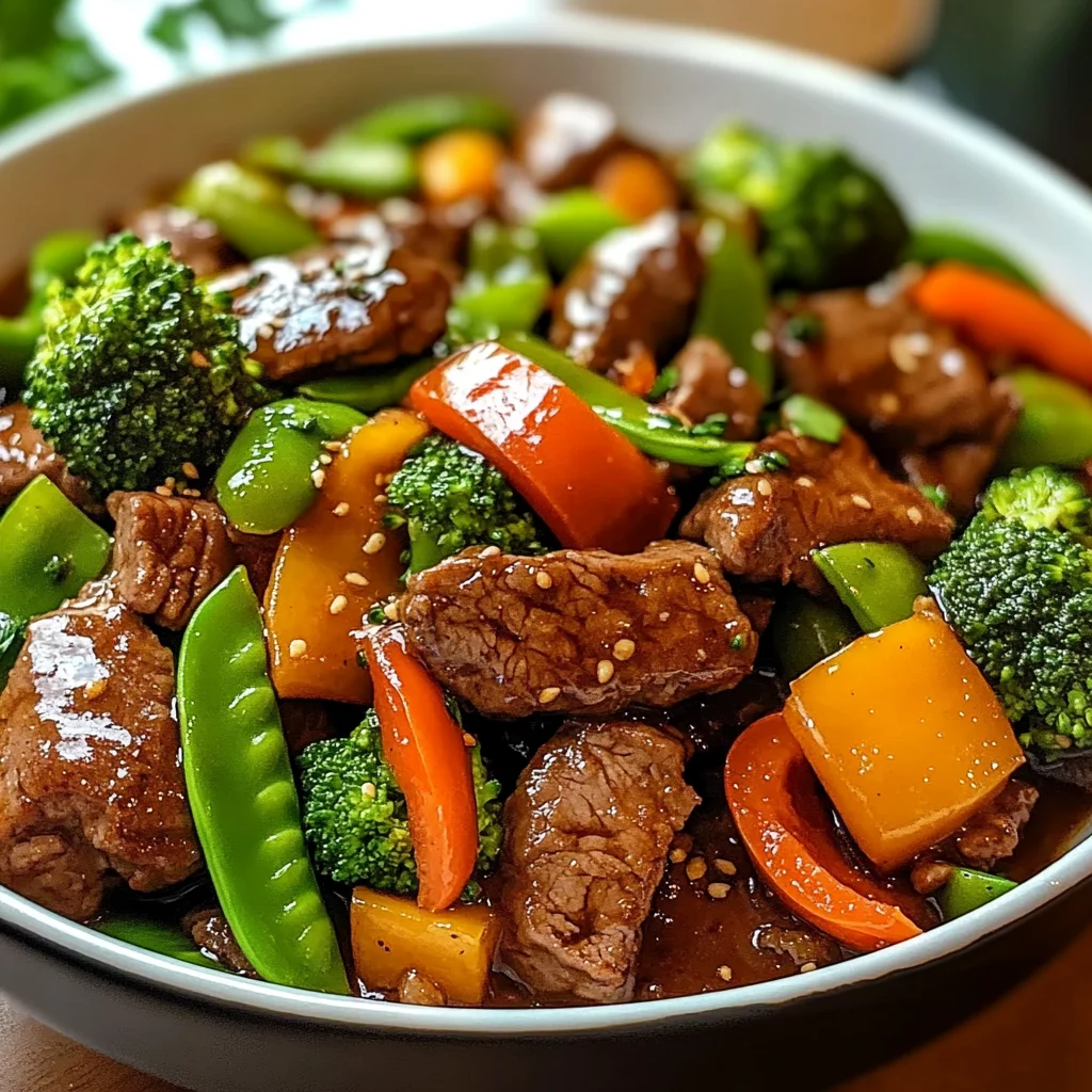 Beef Stir Fry with Vegetables (30-Minutes)