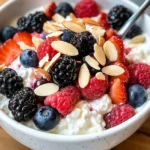 Berry Cottage Cheese Breakfast Bowl