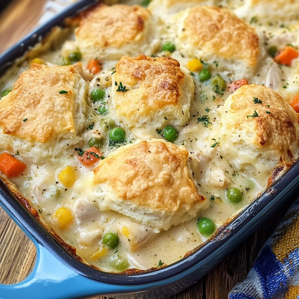 Chicken Pot Pie Casserole