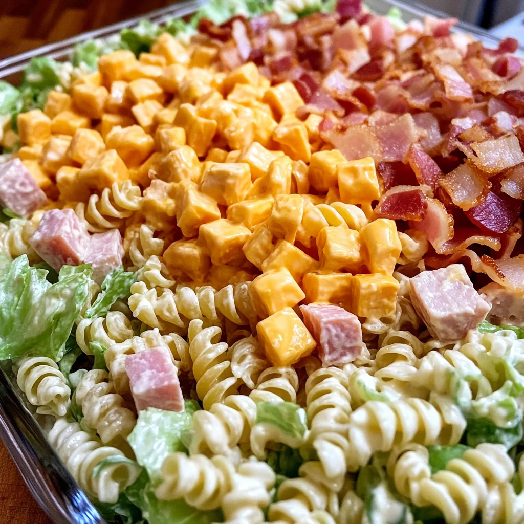 Club Sandwich Pasta Salad