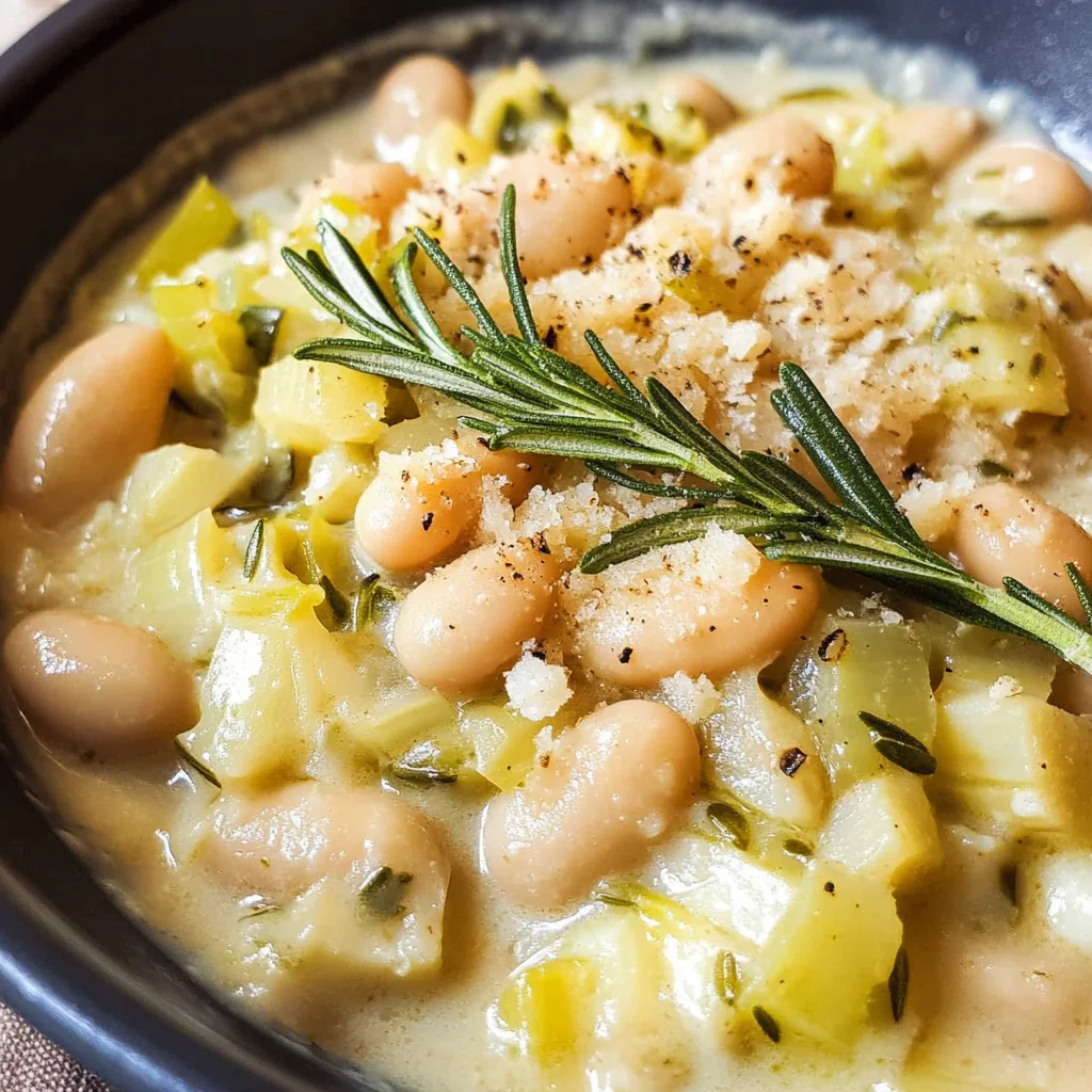 Creamy Butter Beans with Leeks