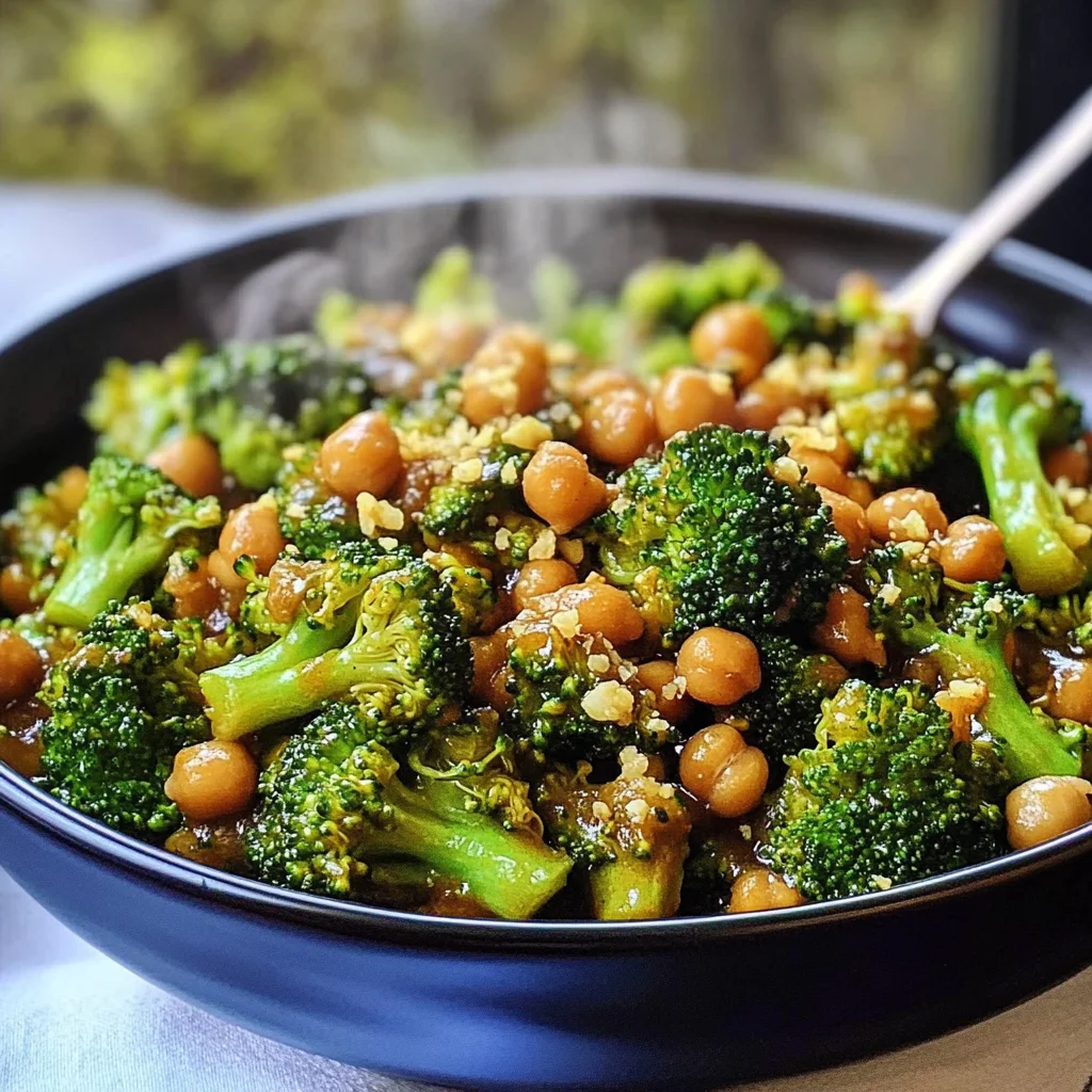 Garlic Broccoli Stir Fry