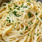 Garlic Parmesan Pasta (One Pot!)