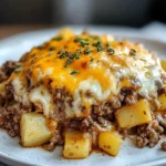 Ground Beef and Potatoes Casserole