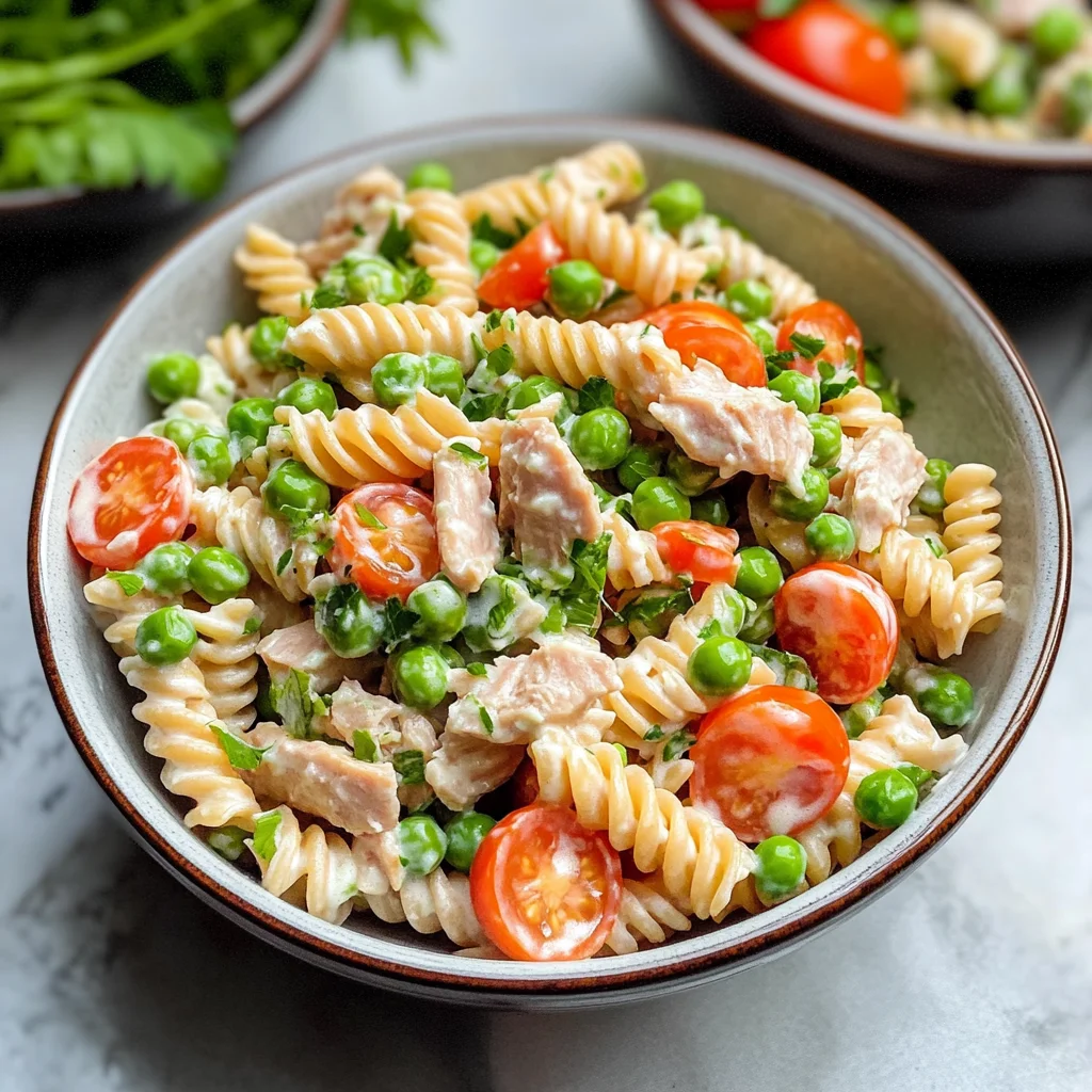 Healthy Tuna Pasta Salad