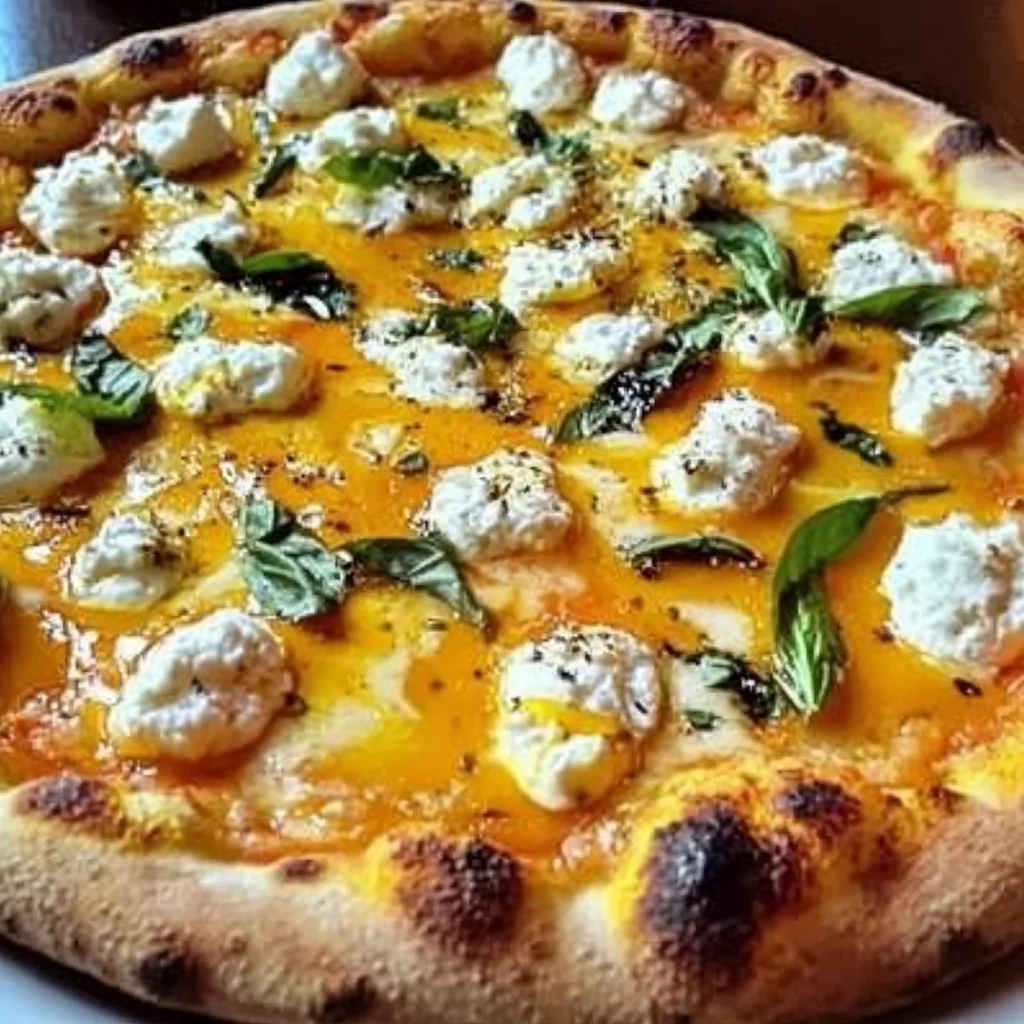 Irresistible Hot Honey Ricotta Pizza Delight