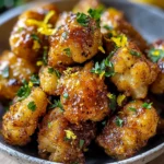 Lemon Pepper Cauliflower Wings (Vegan)