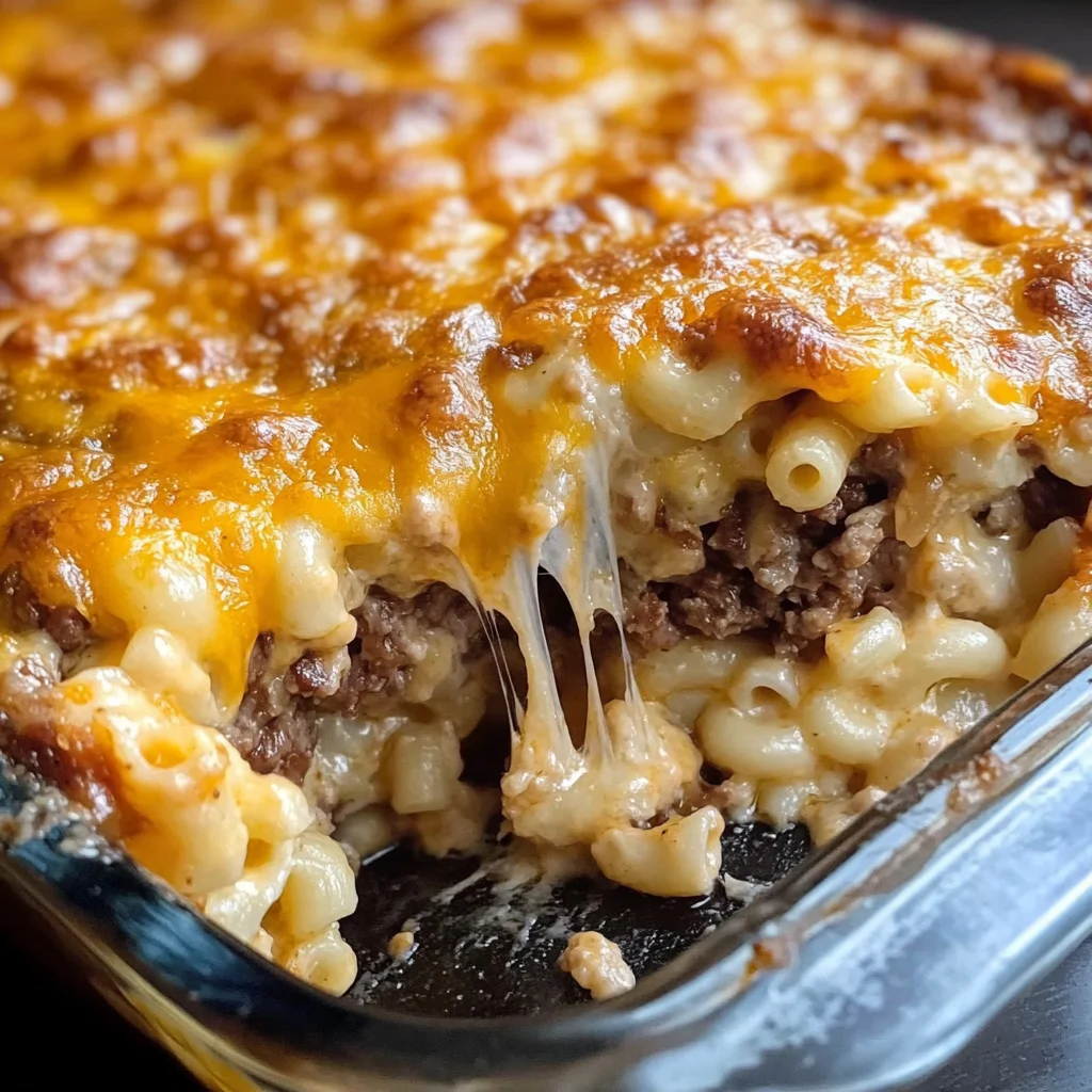 Meatloaf Mac Casserole