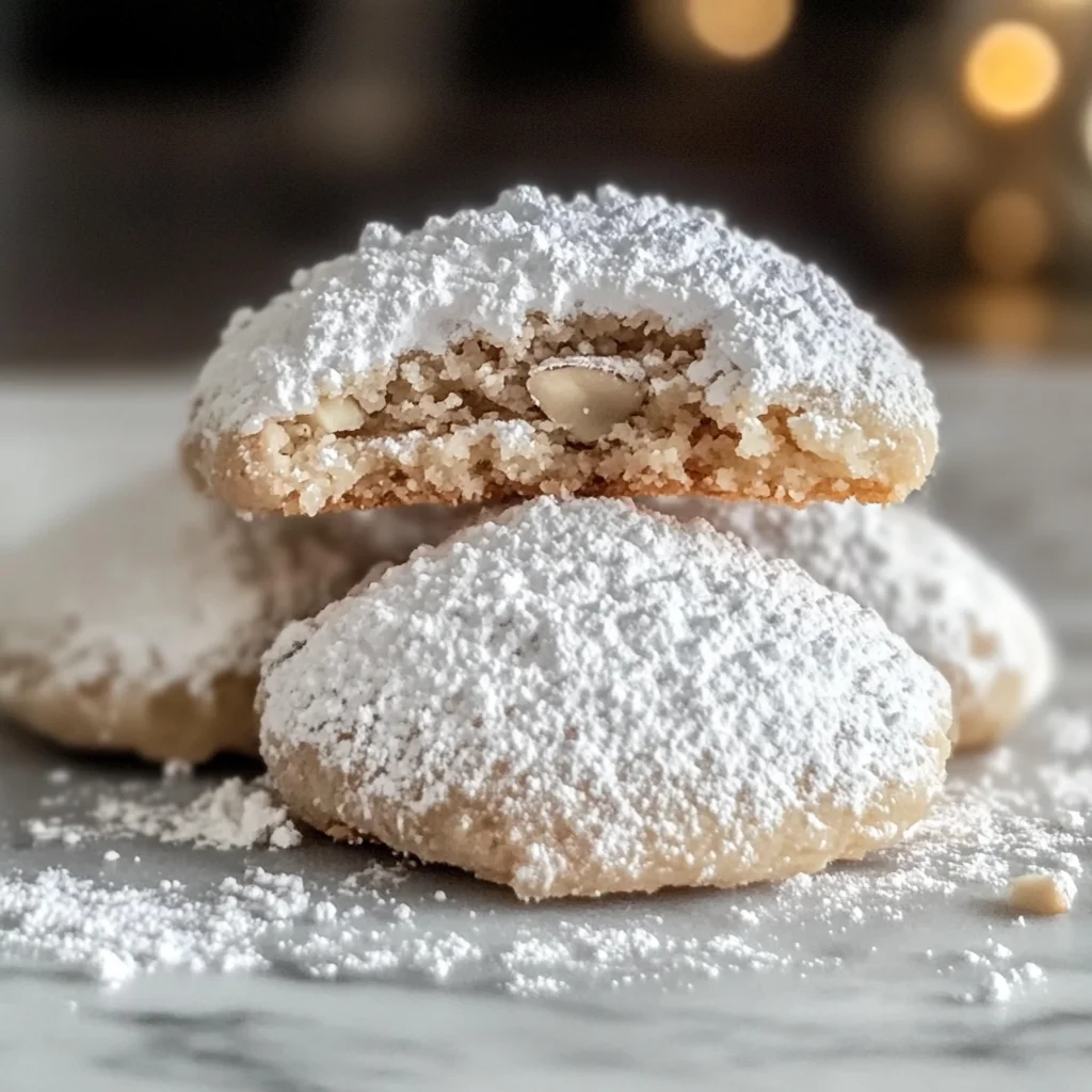 Melt-in-Your-Mouth Buttery Mexican Wedding Cookies Recipe