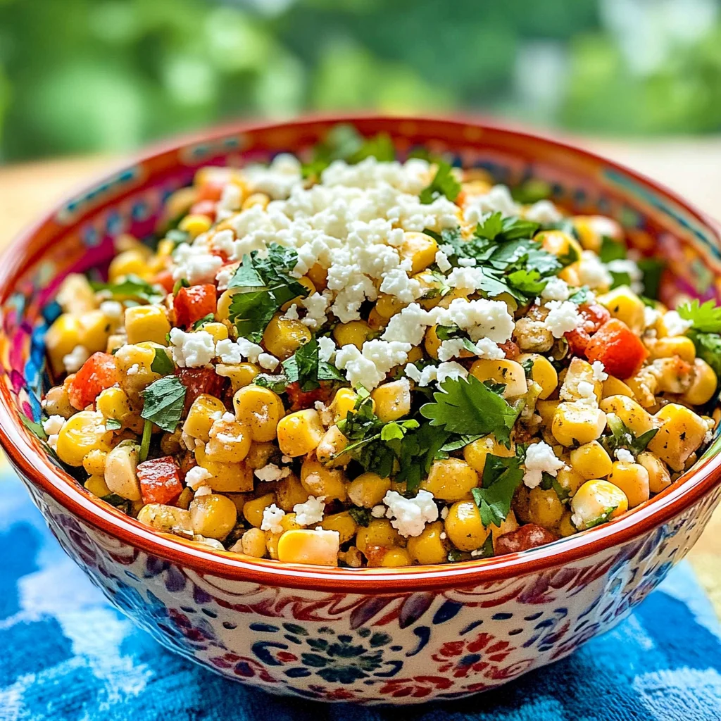 Mexican Street Corn Salad