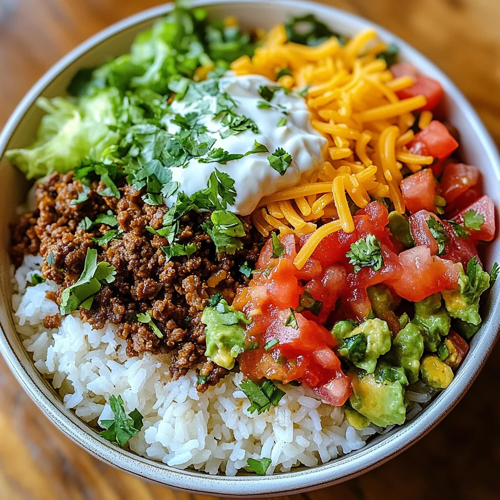 Taco Rice Bowl
