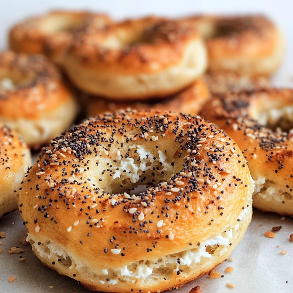 2 Ingredient Keto Cottage Cheese Bagels