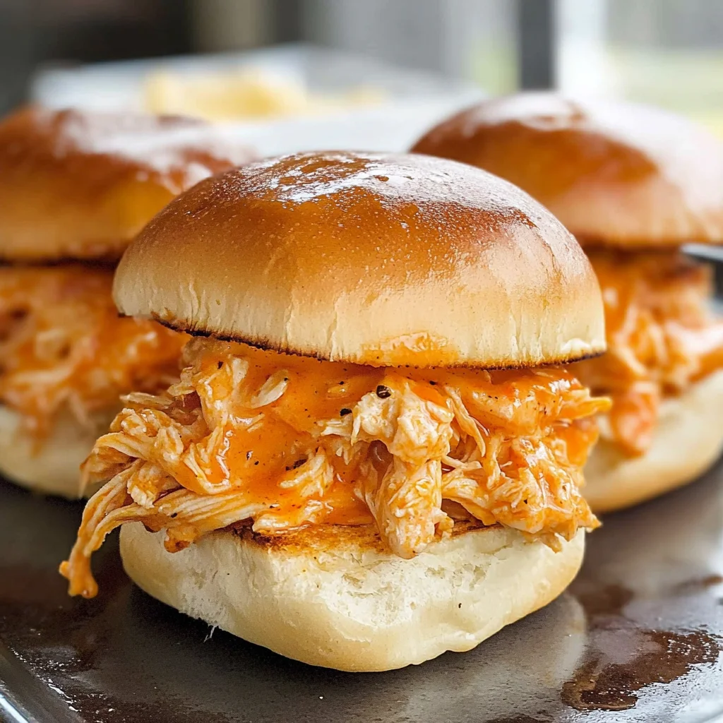 Buffalo Chicken Sliders