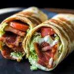 Gourmet BLT Wraps with Secret Sauce