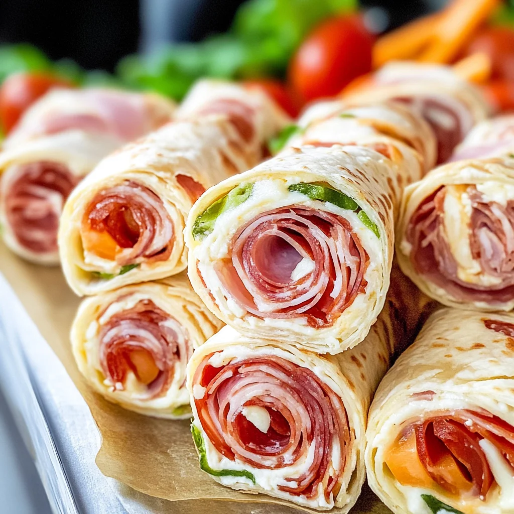 Italian Pinwheels Recipe