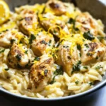 Lemon Chicken Orzo