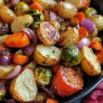 Maple Dijon Roasted Vegetables