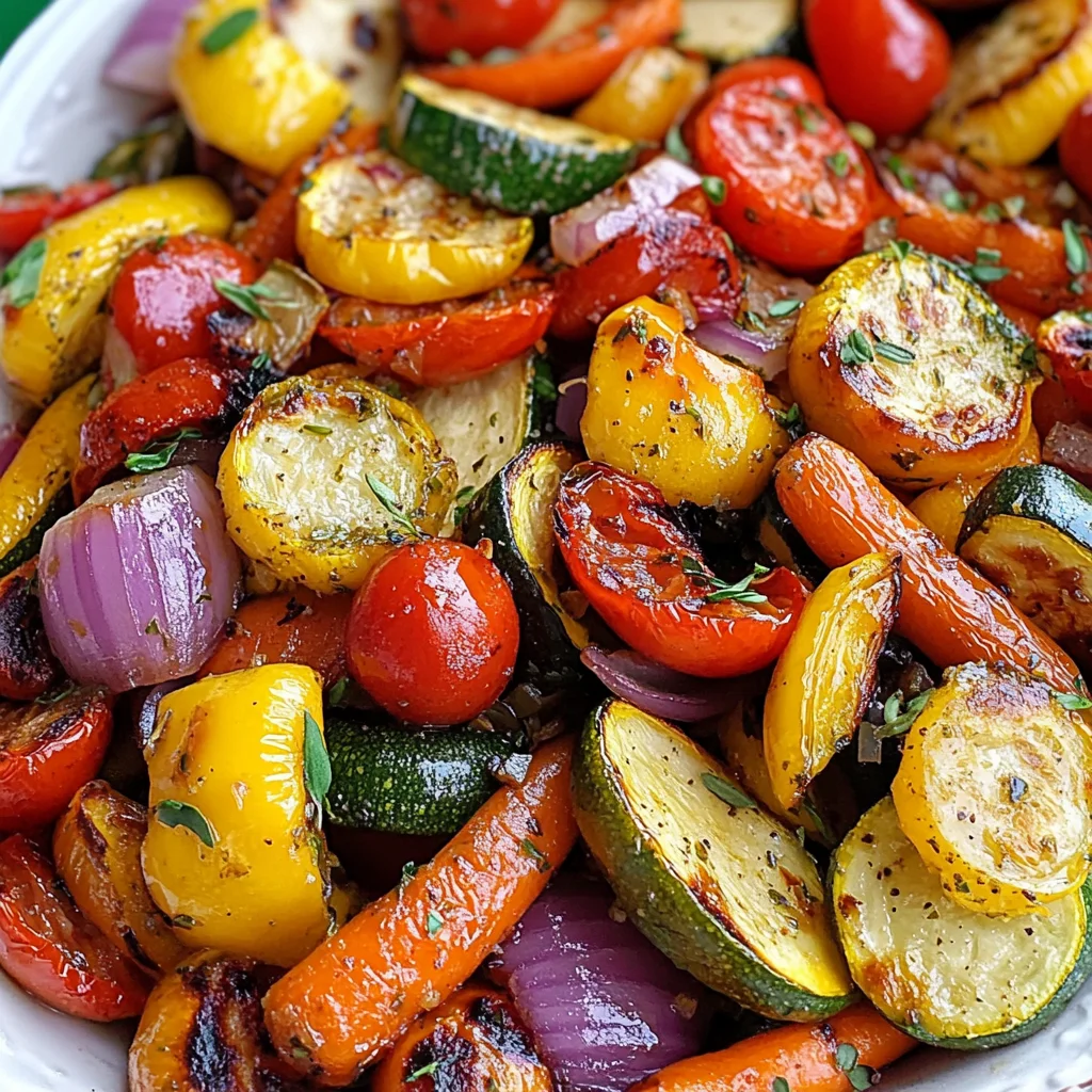 Mediterranean Roasted Vegetables