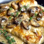 Mushroom Asiago Chicken