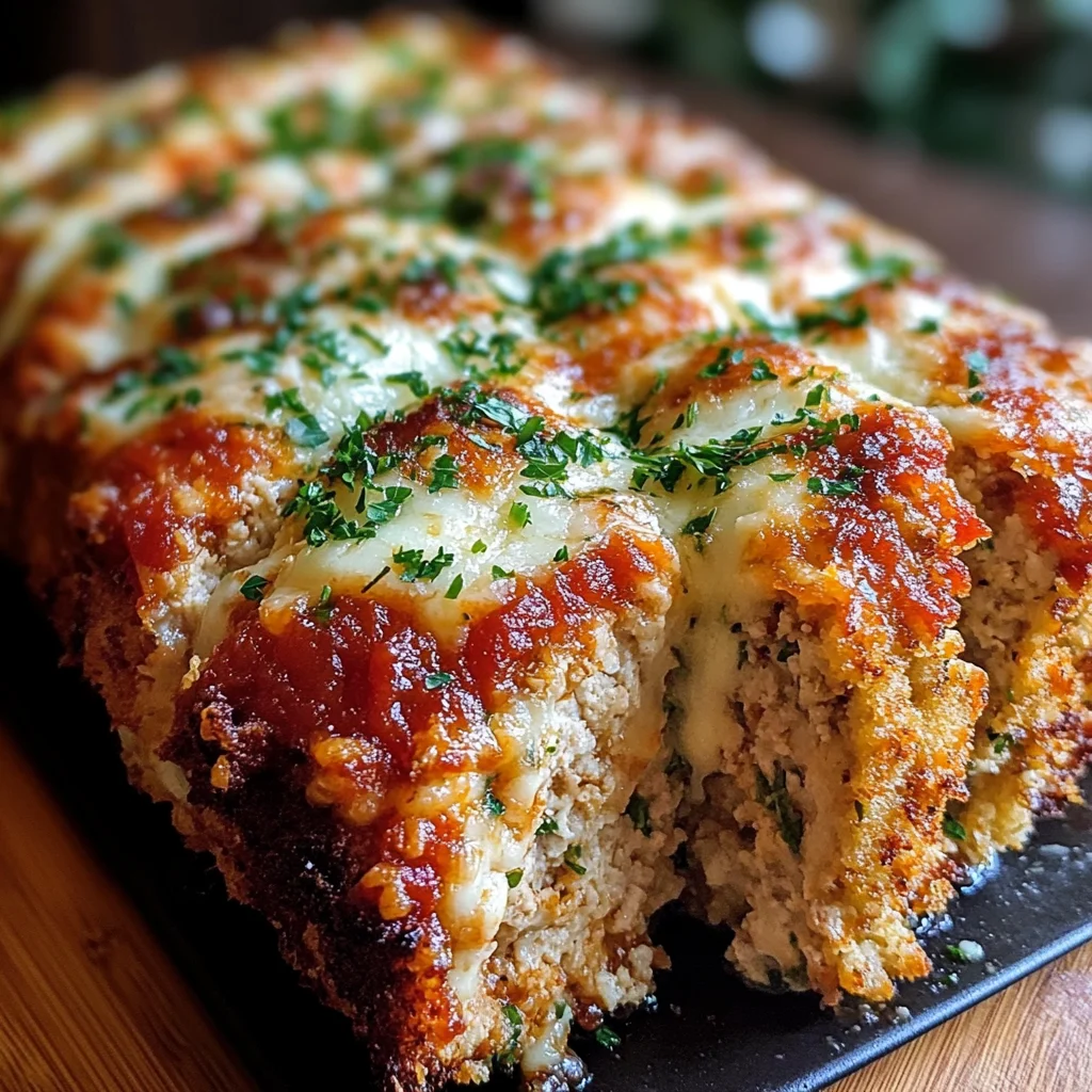 Parmesan Chicken Meatloaf